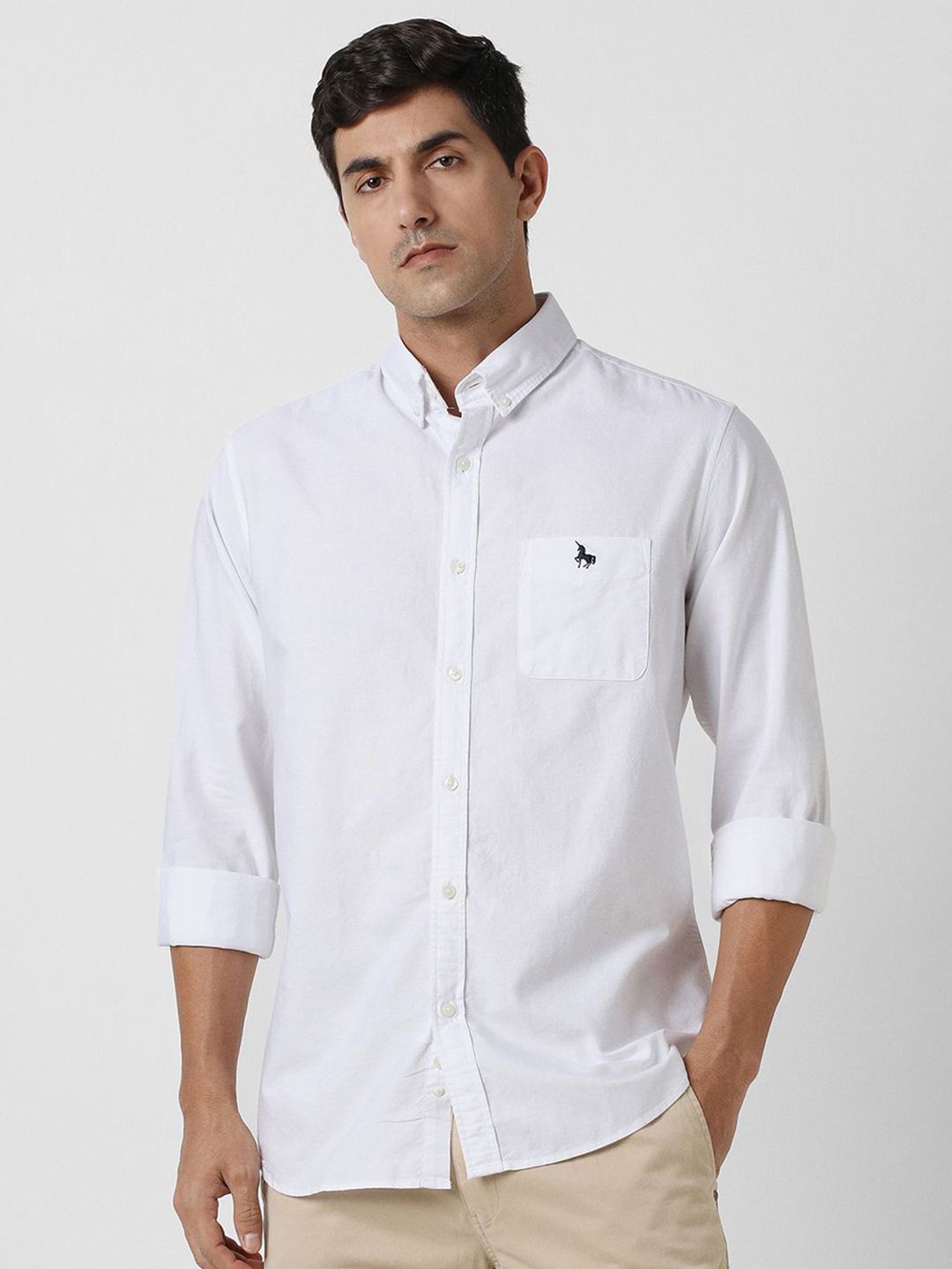 Van Heusen Sport Men Slim Fit Cotton Casual Shirt