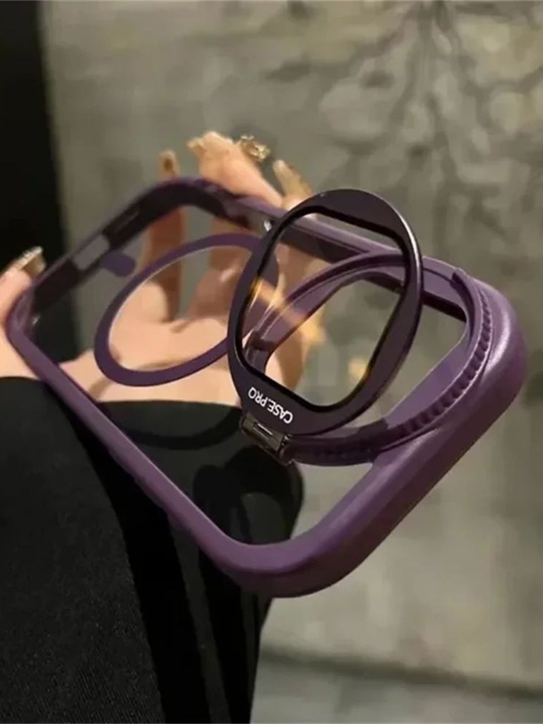 Luxury Kase Solid Printed iPhone 16 Plus Back Case Mobile Accessories