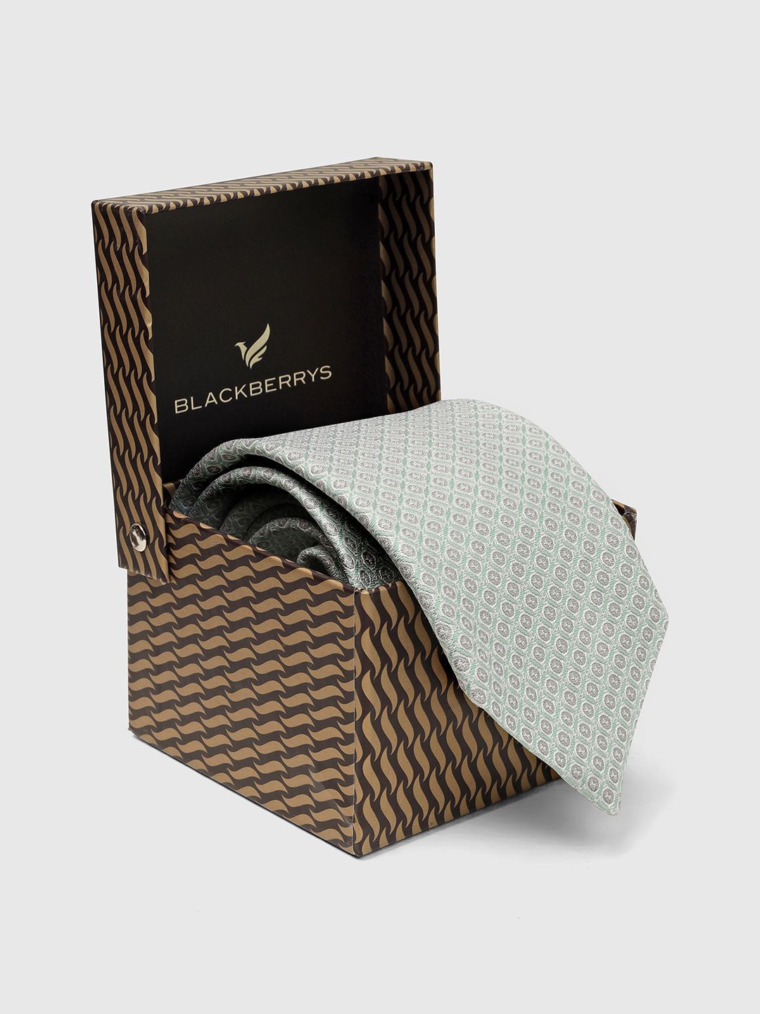 Blackberrys Men Woven Design Fashion Ties