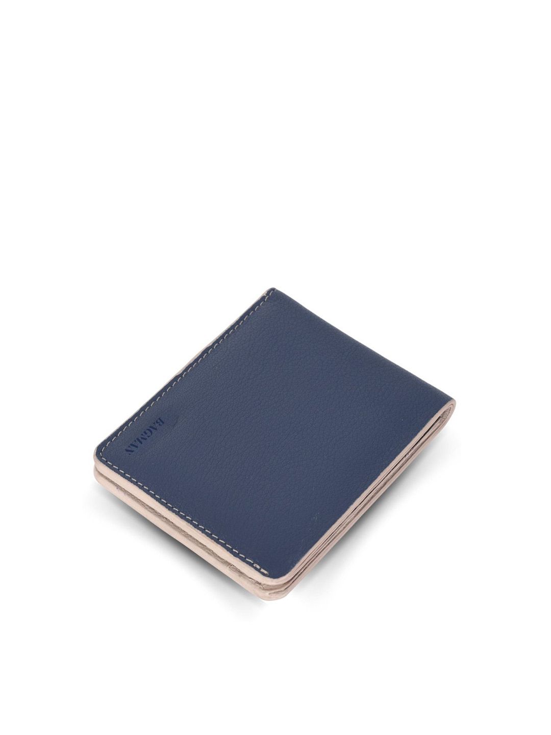 BAGMAN Men Leather Two Fold Wallet