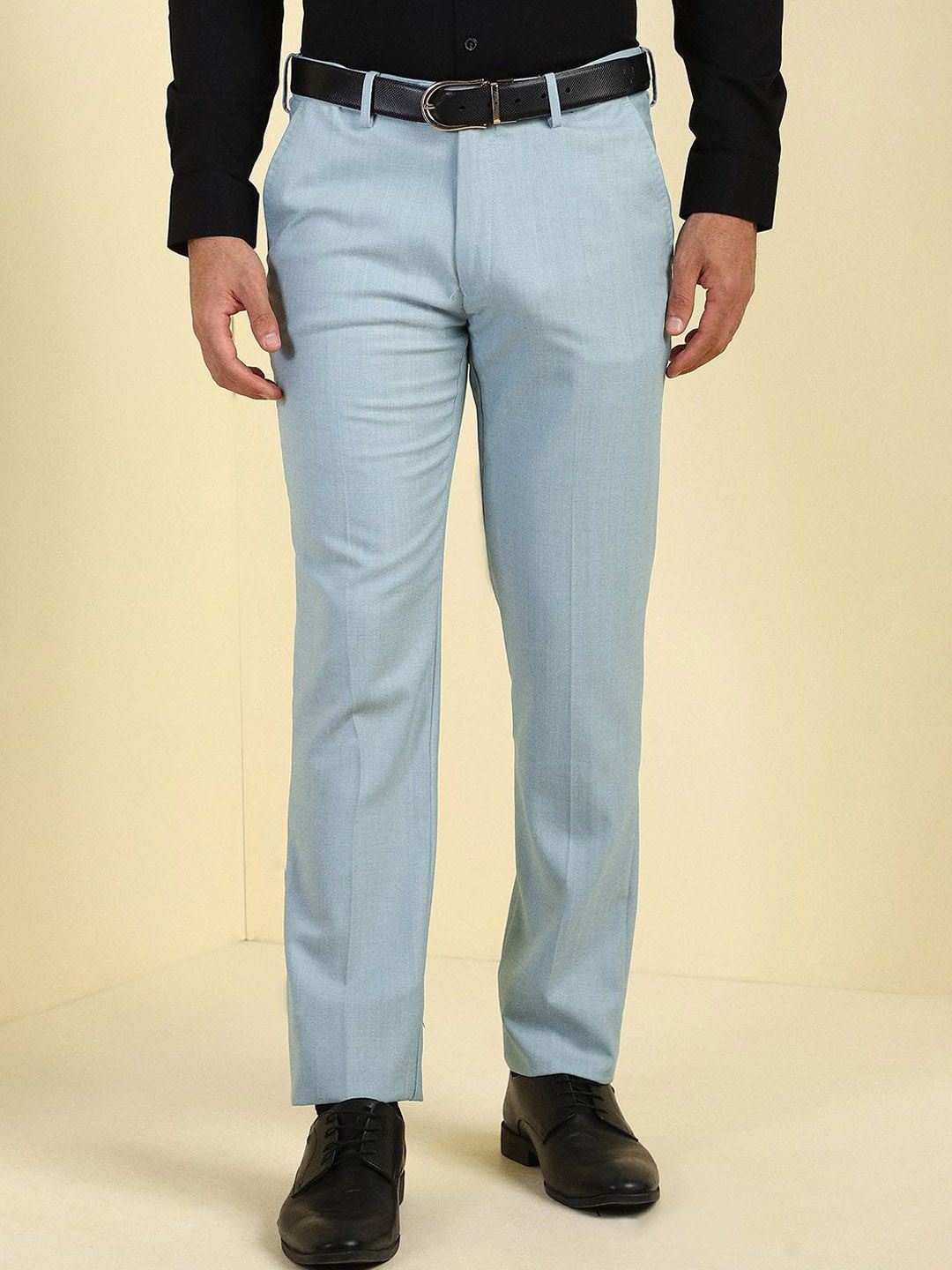 Allen Solly Sport Men Slim Fit Formal Trousers