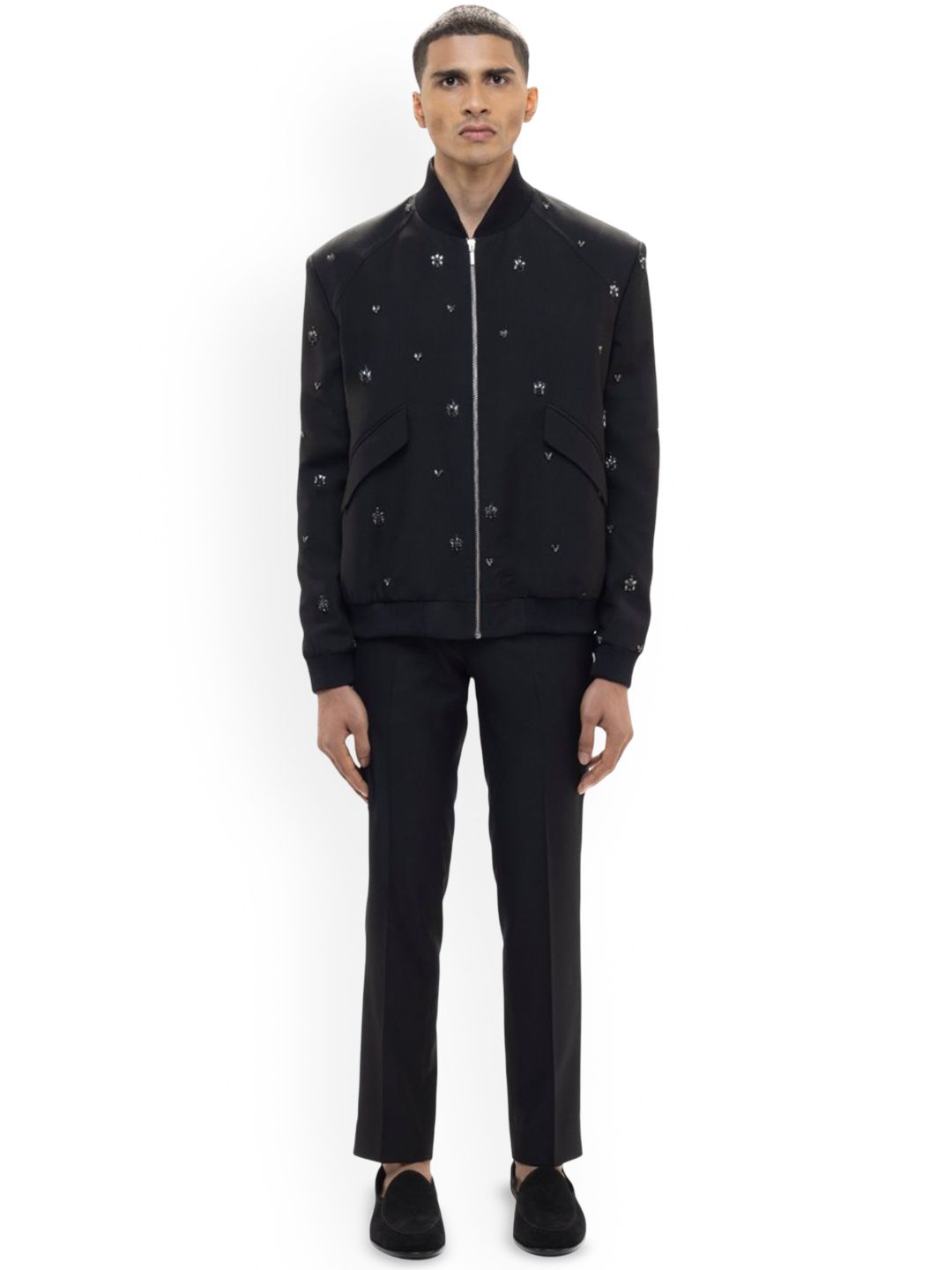 SDS By Kushal Shah Men Long Sleeves Bomber Jacket