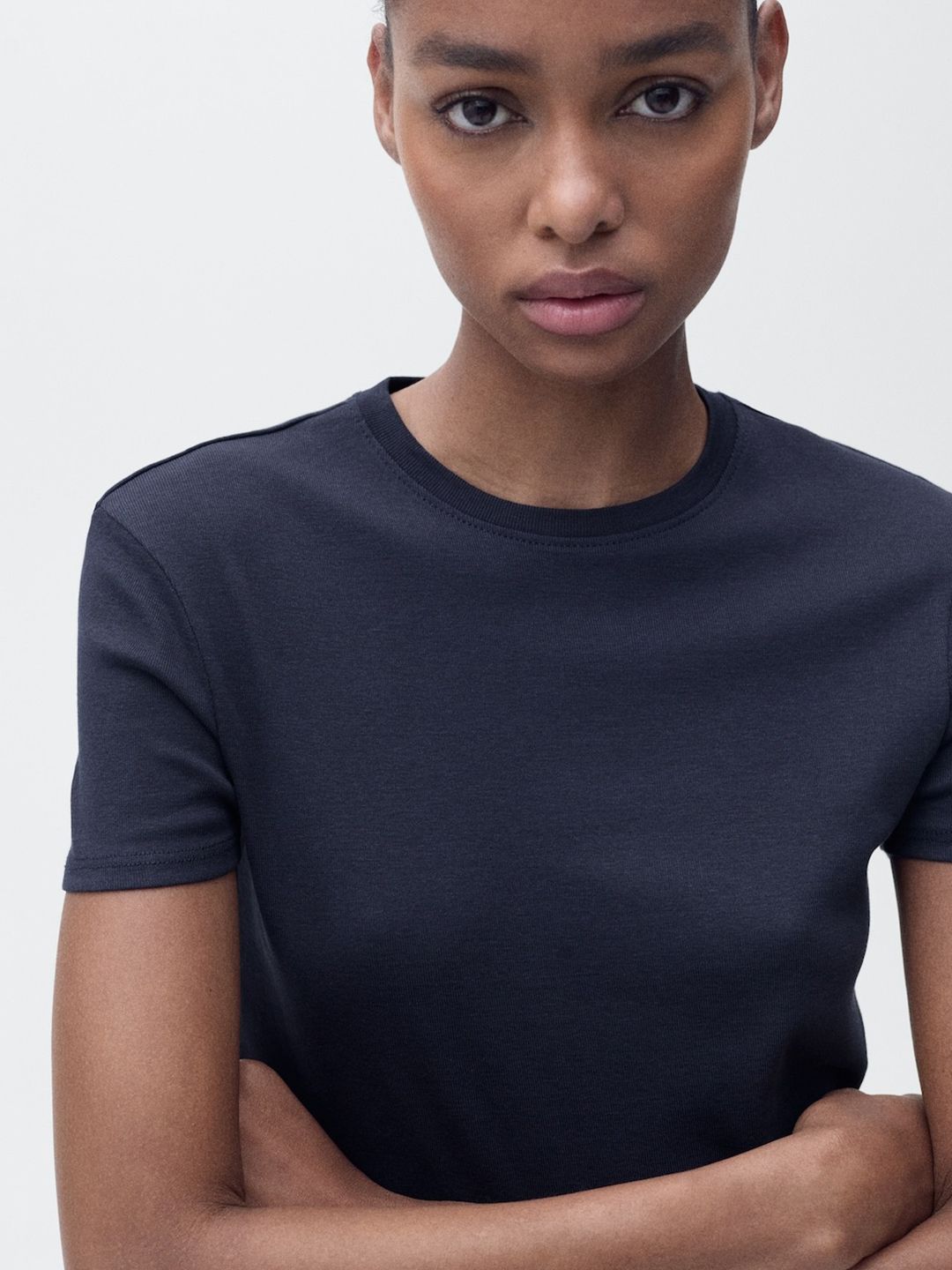 Pure Cotton Crop T-shirt