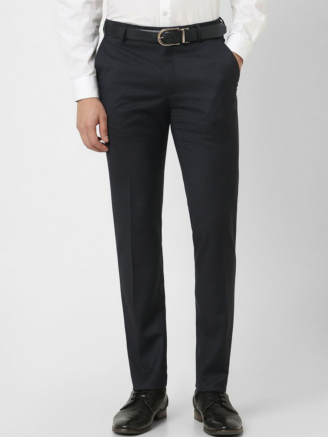Peter England Elite Men Slim Fit Trousers