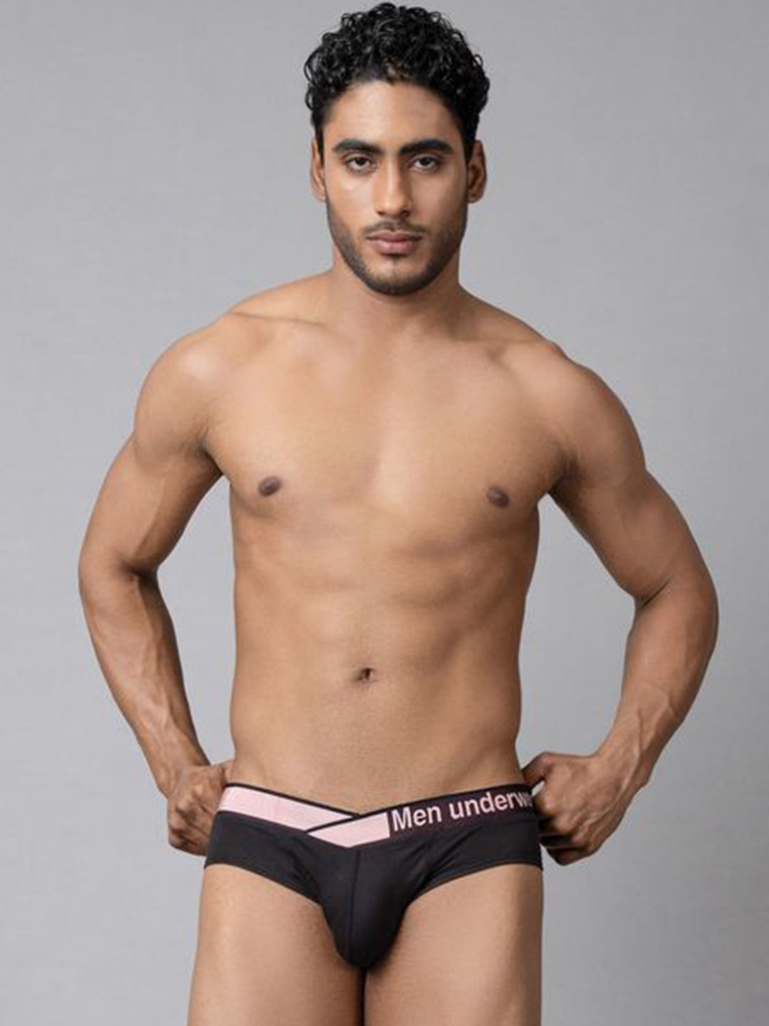 PUMP CLUB Mid-Ride Basic Brief ART230-Black-M