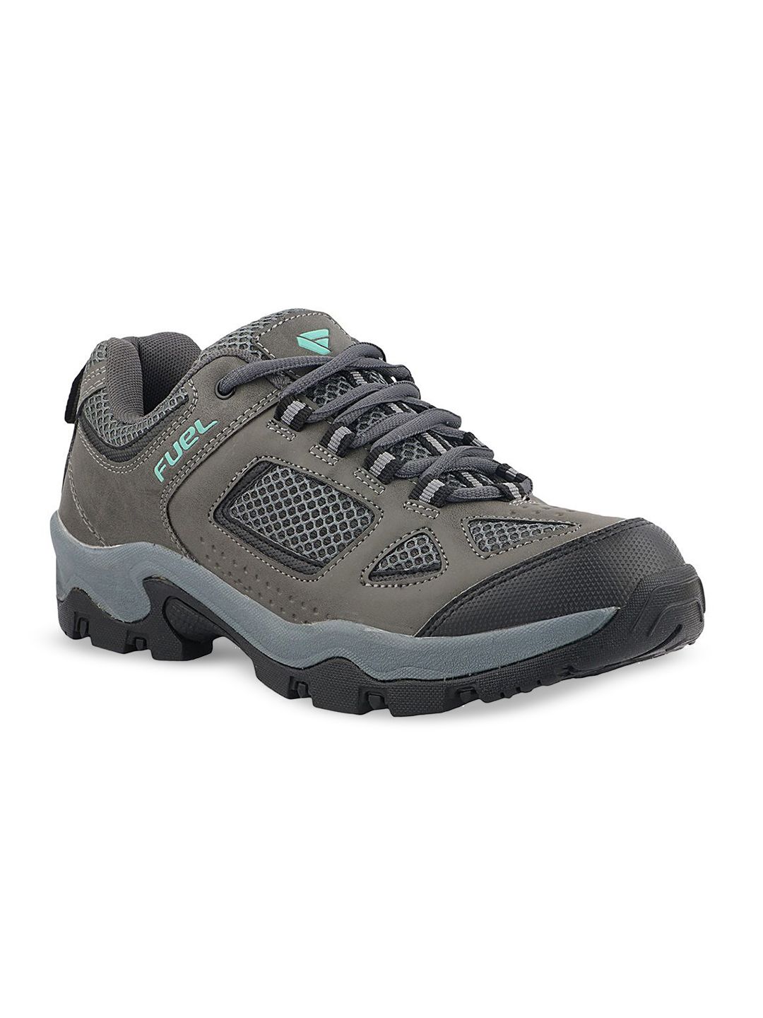 FUEL Men Mesh Running Lace-Ups Non-Marking Shoes