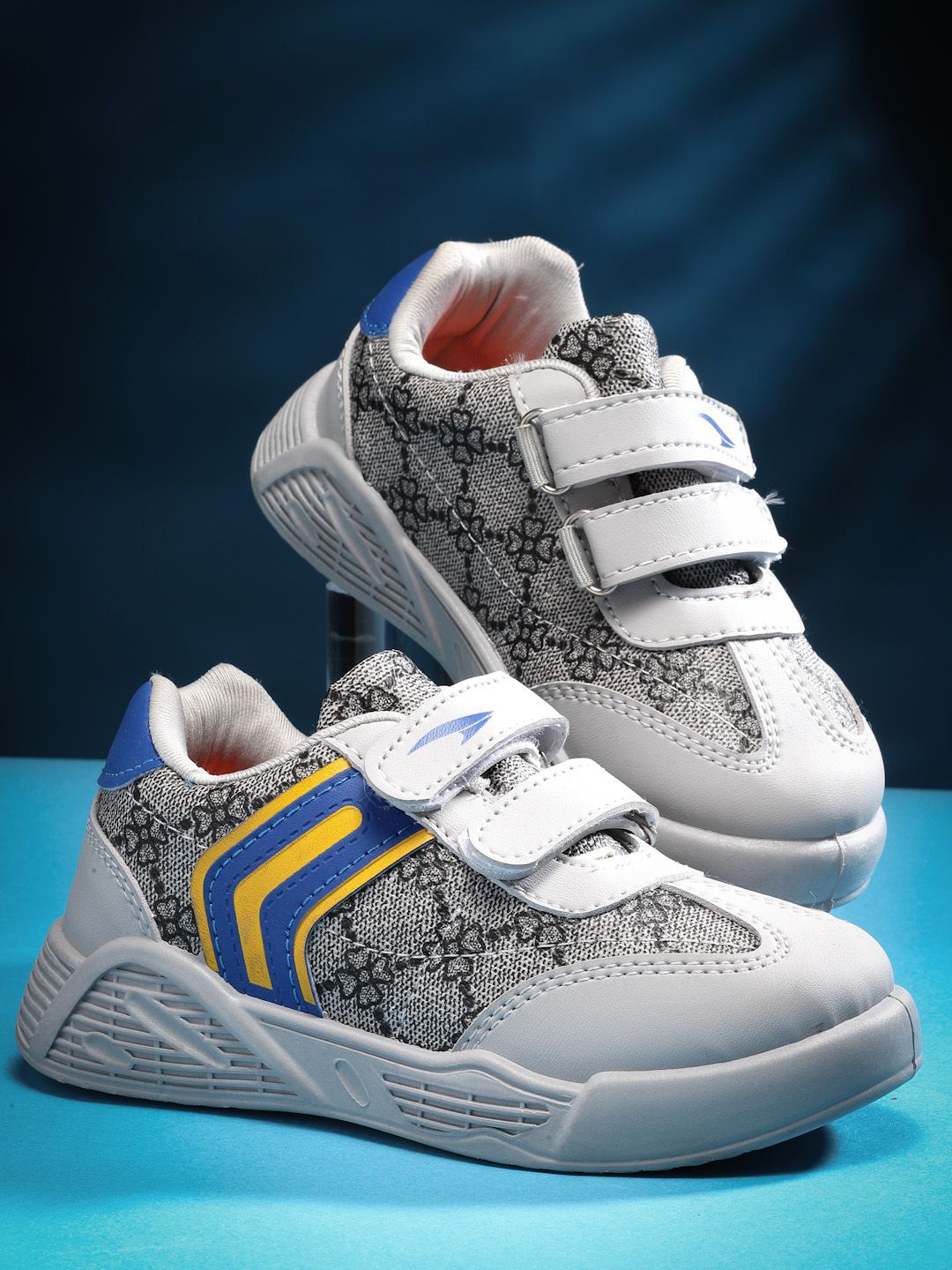 ASIAN Kids Woven Design Sneakers