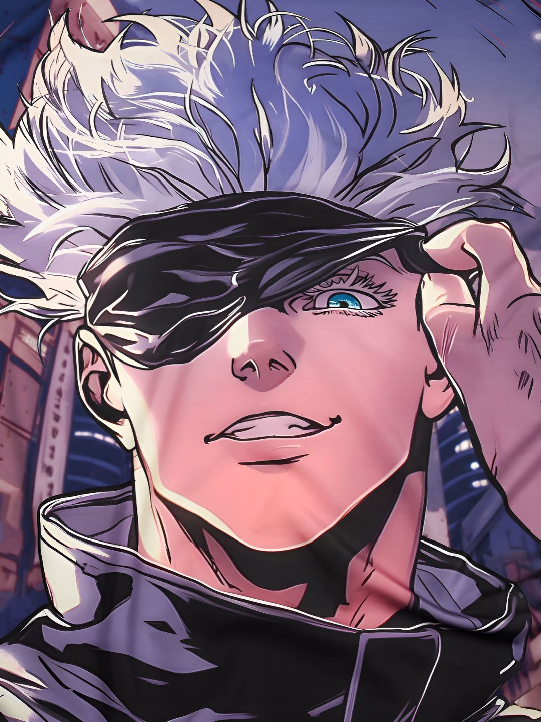 Buy COMICSENSE Purple & Black Jujutsu Kaisen Anime Gojo Satoru