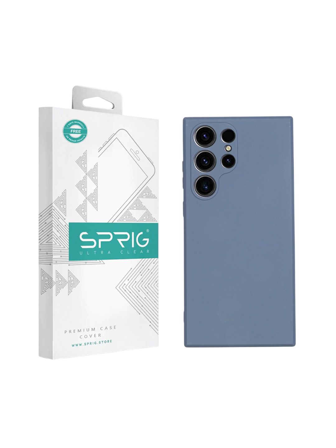 SPRIG Samsung Galaxy S24 Ultra TPU Matte Back Cover
