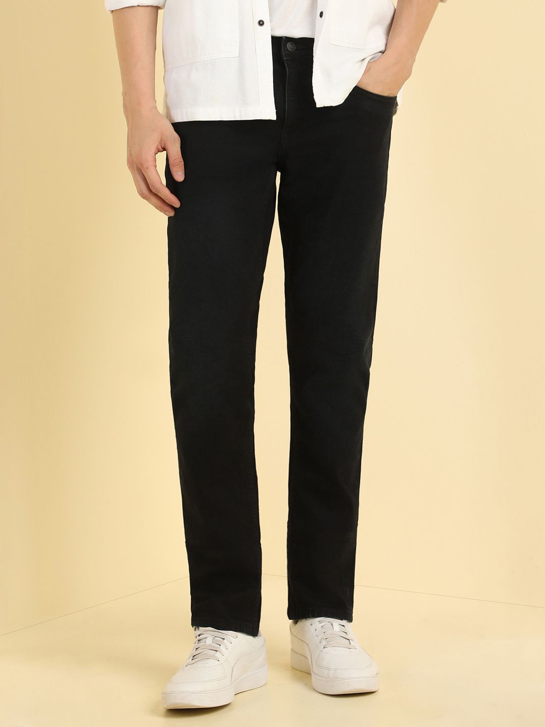 Allen Solly Men Slim Fit Mid-Rise Stretchable Jeans
