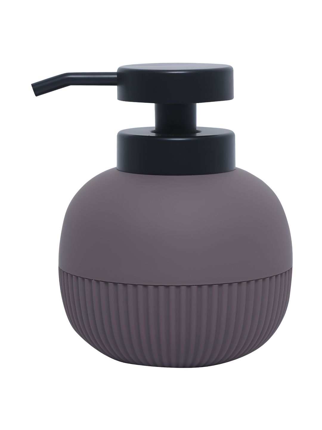 FabSeasons Brown & Black Textured Plastic Soap Dispenser
