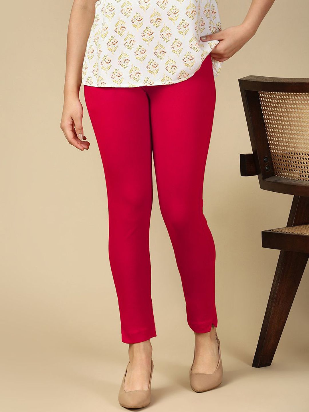 PYNK Women Ankle Length Leggings