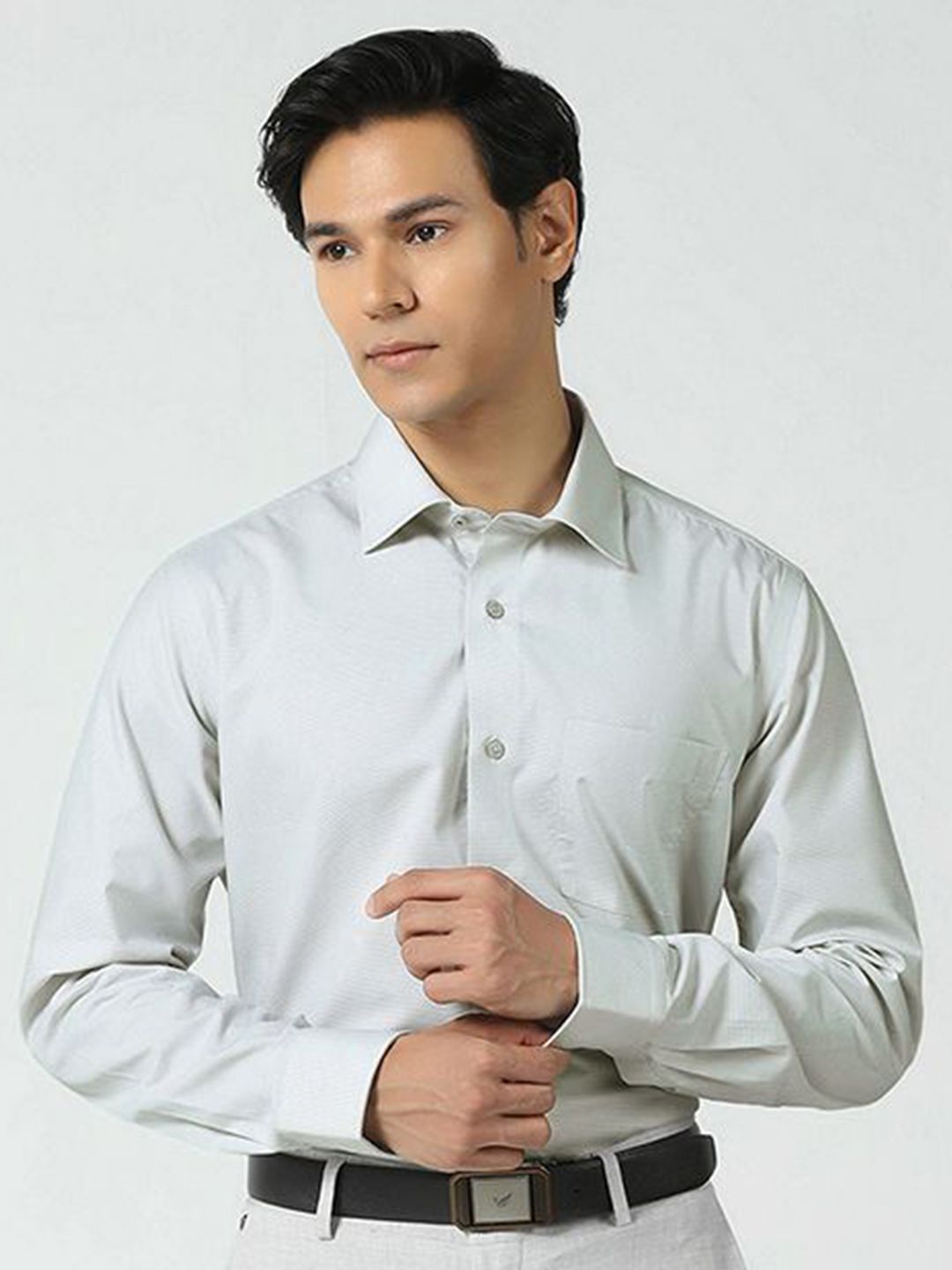 Blackberrys Men Slim Fit Opaque Formal Shirt