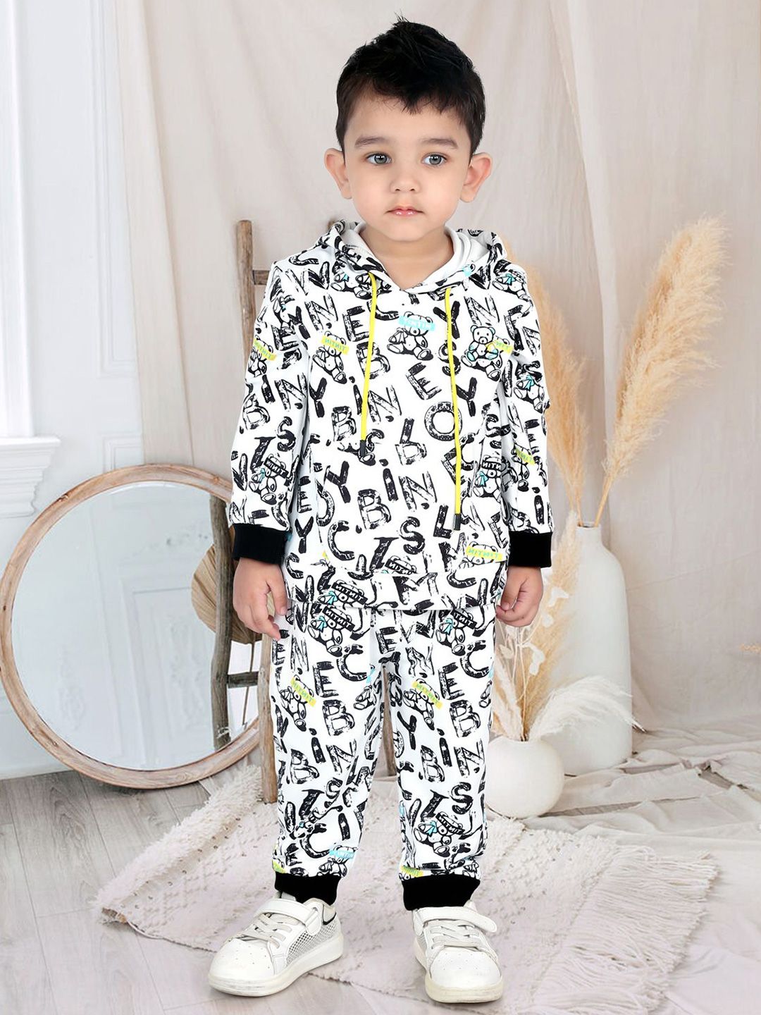 Bad Boys Boys Printed T-shirt With Trousers