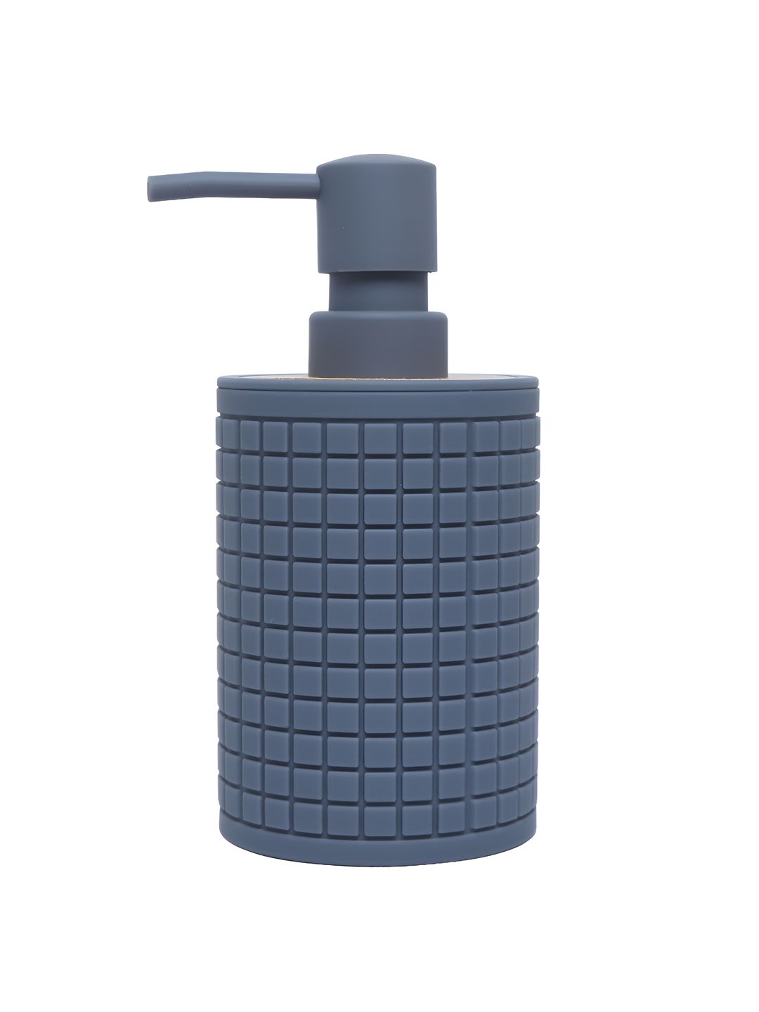 FabSeasons Grey & Brown Textured Plastic Soap Dispenser