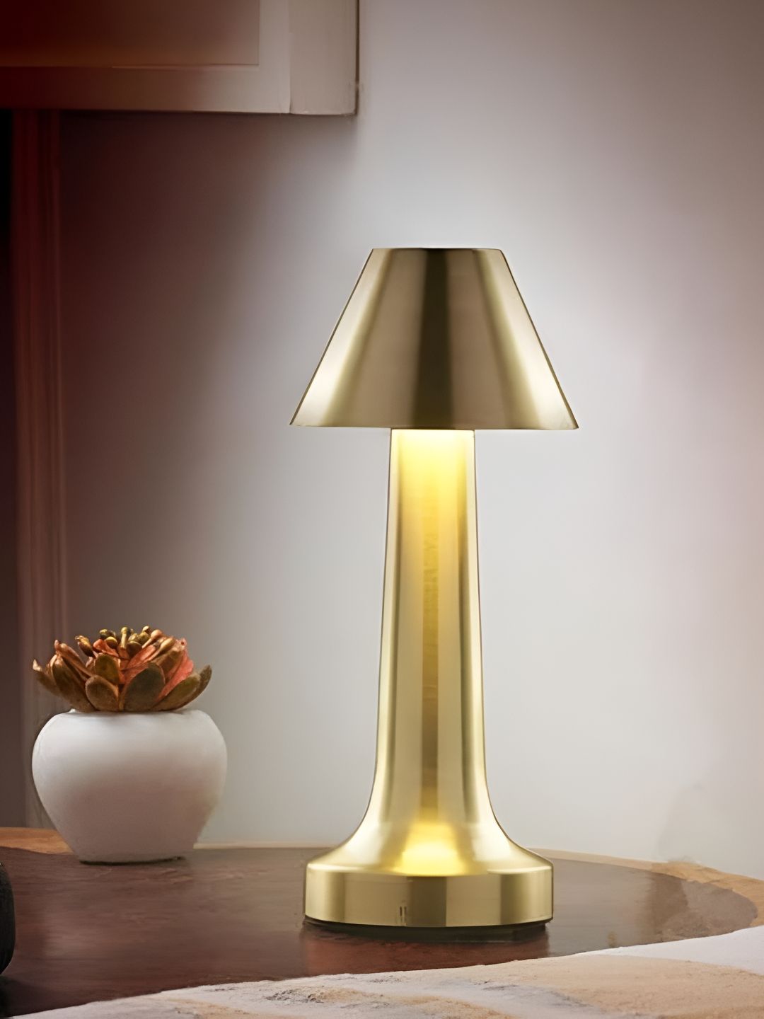 Kreative Arts Touch Sensor Warm Yellow Iron Cylinder High Quality Electrical Table Lamps