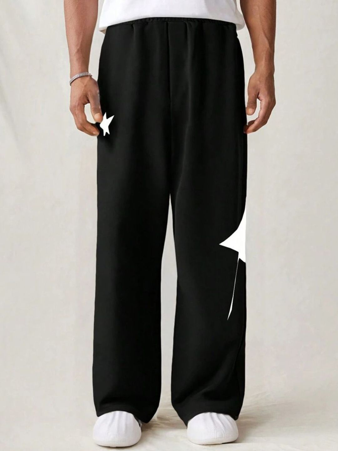 FLYNOFF Men Relaxed Loose Fit Trackpant