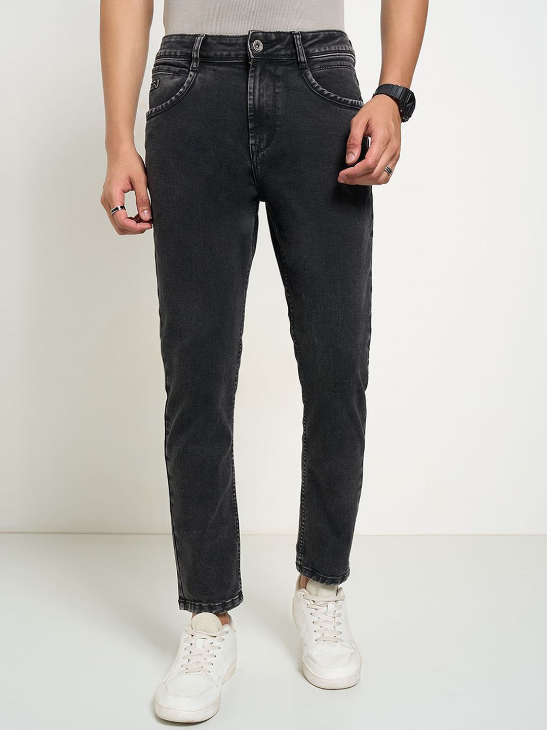 SF JEANS by Pantaloons Men Slim Fit Mid-Rise Jeans