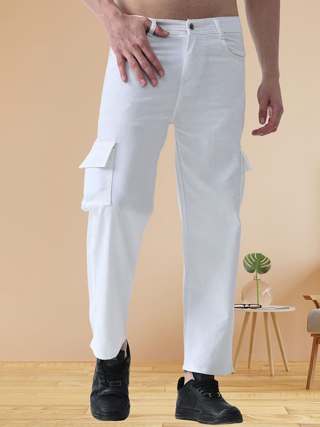 RusticBlooms Men Comfort Mid-Rise Stretchable Jeans
