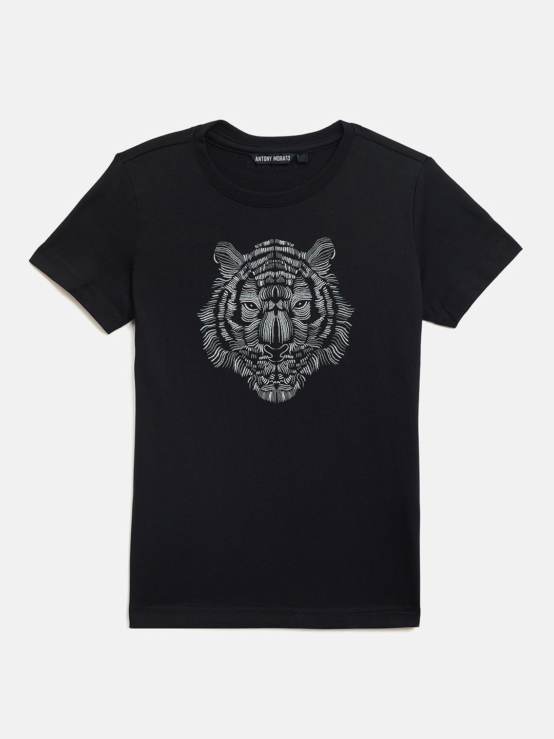 Antony Morato Boys Graphic Printed Pure Cotton T-shirt