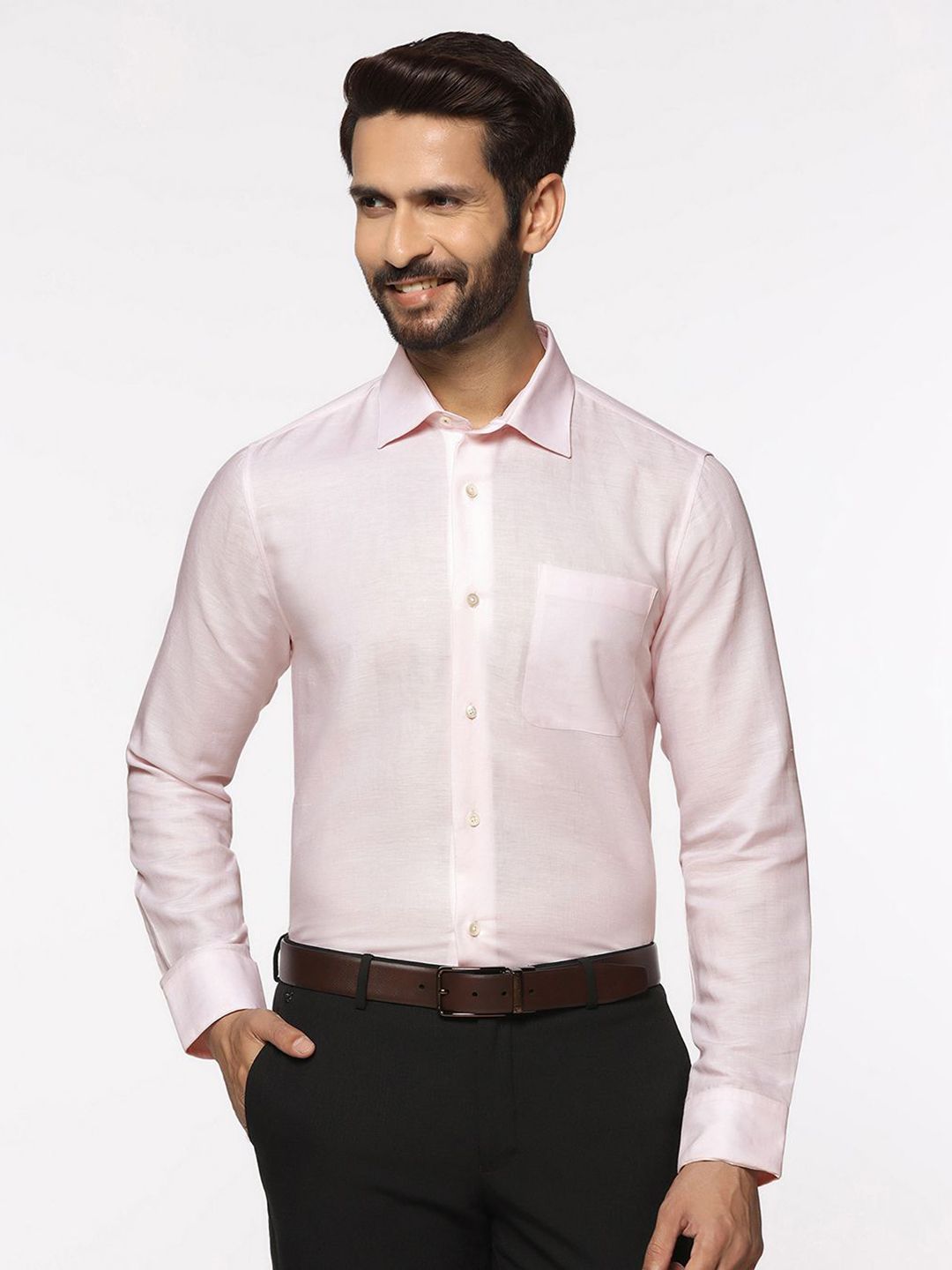 Blackberrys Men India Slim Fit Formal Shirt