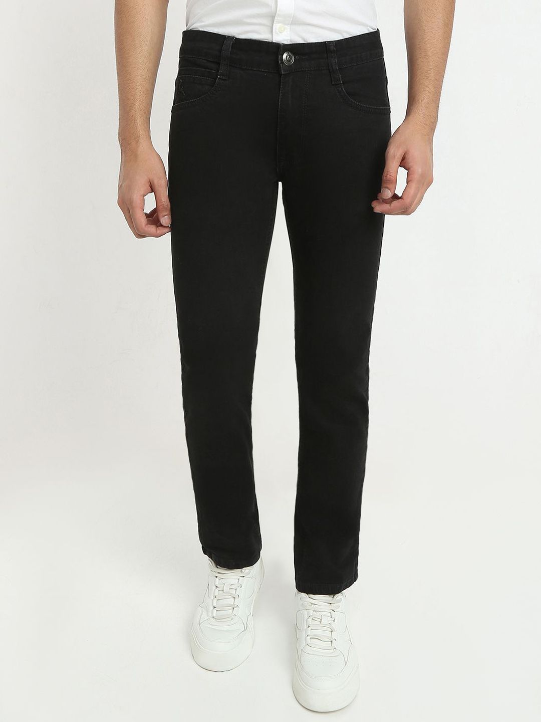 Parx Men Tapered Fit Mid-Rise Jeans