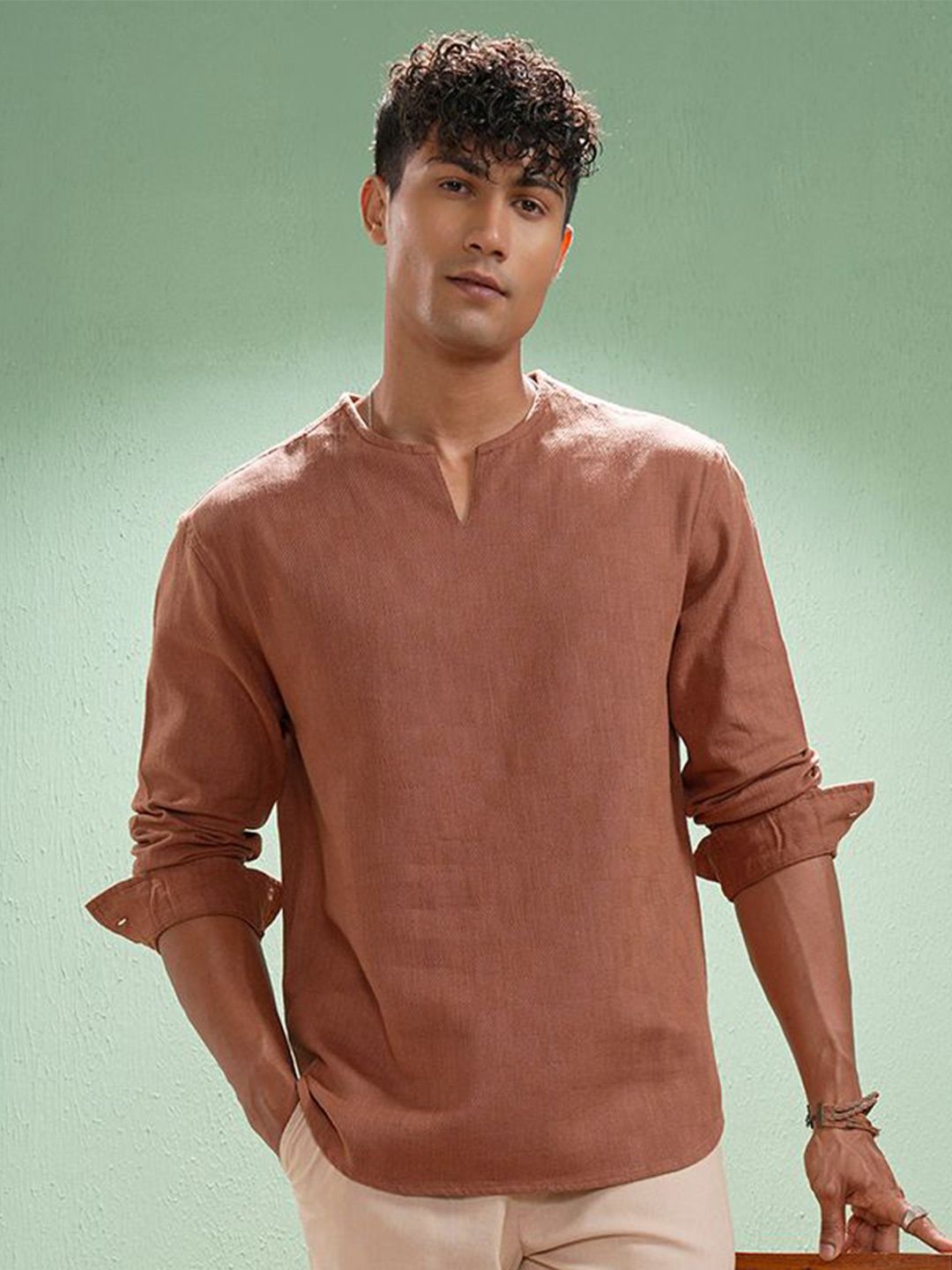HIGHLANDER Men Comfort Opaque Checked Casual Relaxed Fit Shirt
