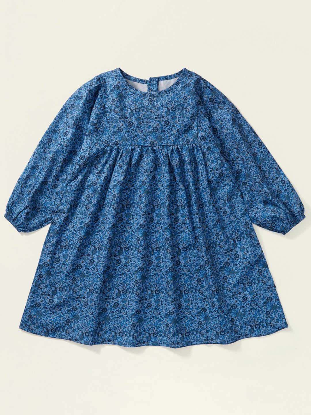 JC SPARKLE Floral Print A-Line Dress