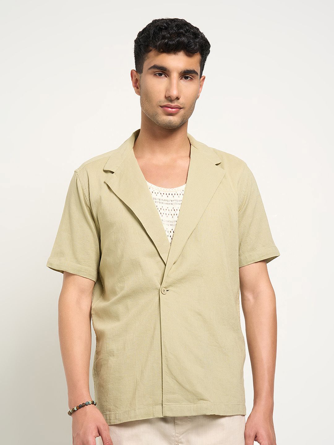 7 Alt by Pantaloons Men Relaxed Fit Casual Shirt