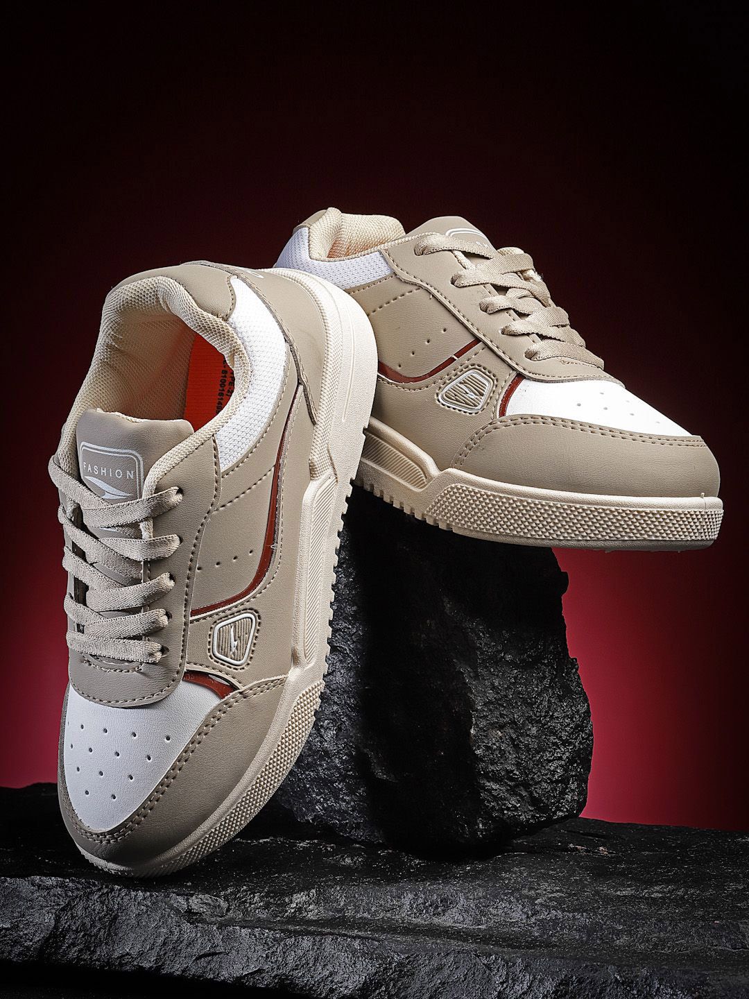ASIAN ASIAN Kids Round Toe Lace-Ups Sneakers