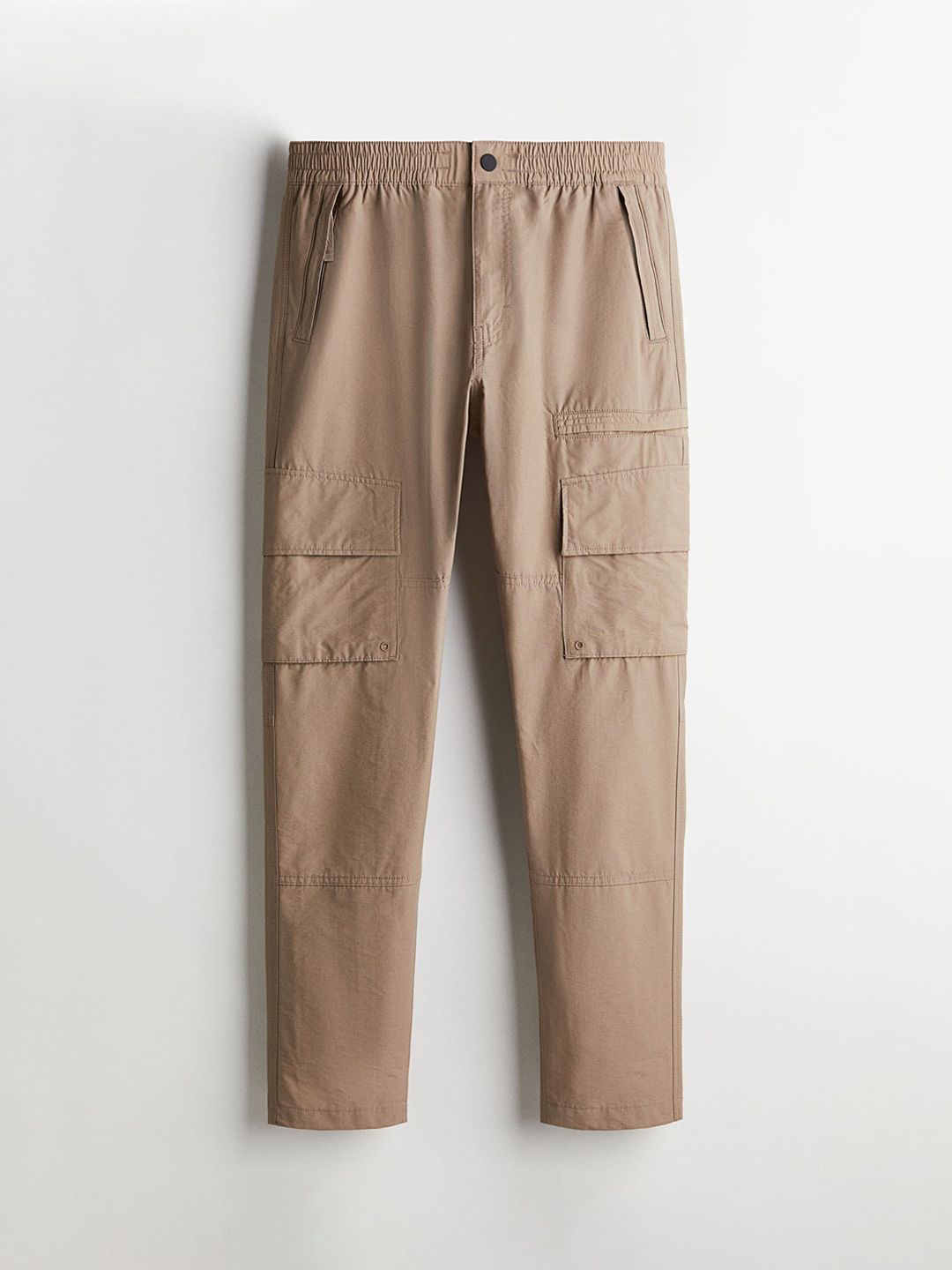 H&M Regular Fit Twill Cargo Trousers deal from myntra