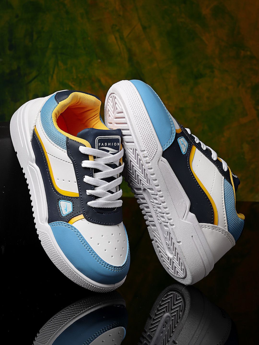 ASIAN Kids Colourblocked Sneakers