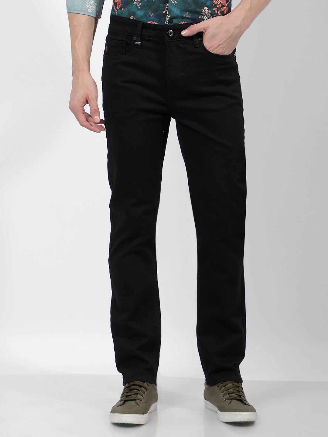 Numero Uno Men Slim Fit Mid-Rise Stretchable Jeans