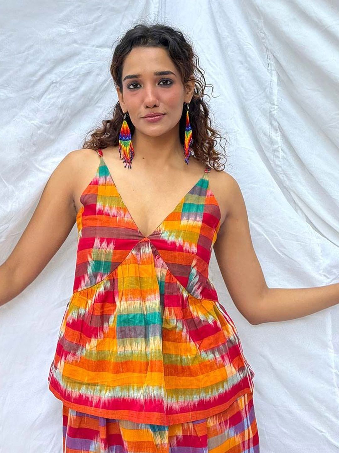 Chidiyaa Print Cotton Top