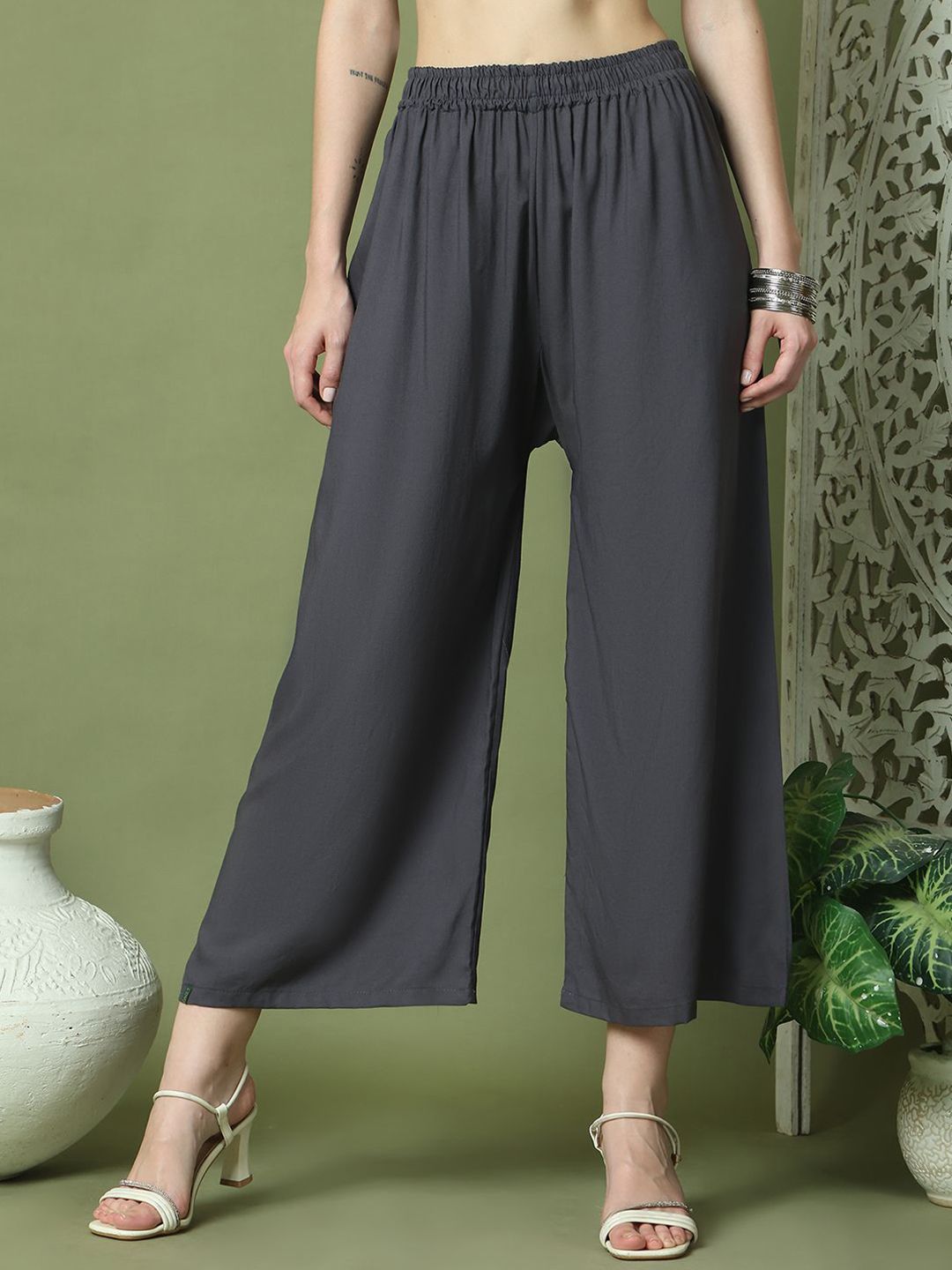 TAG 7 Women Flared Palazzos