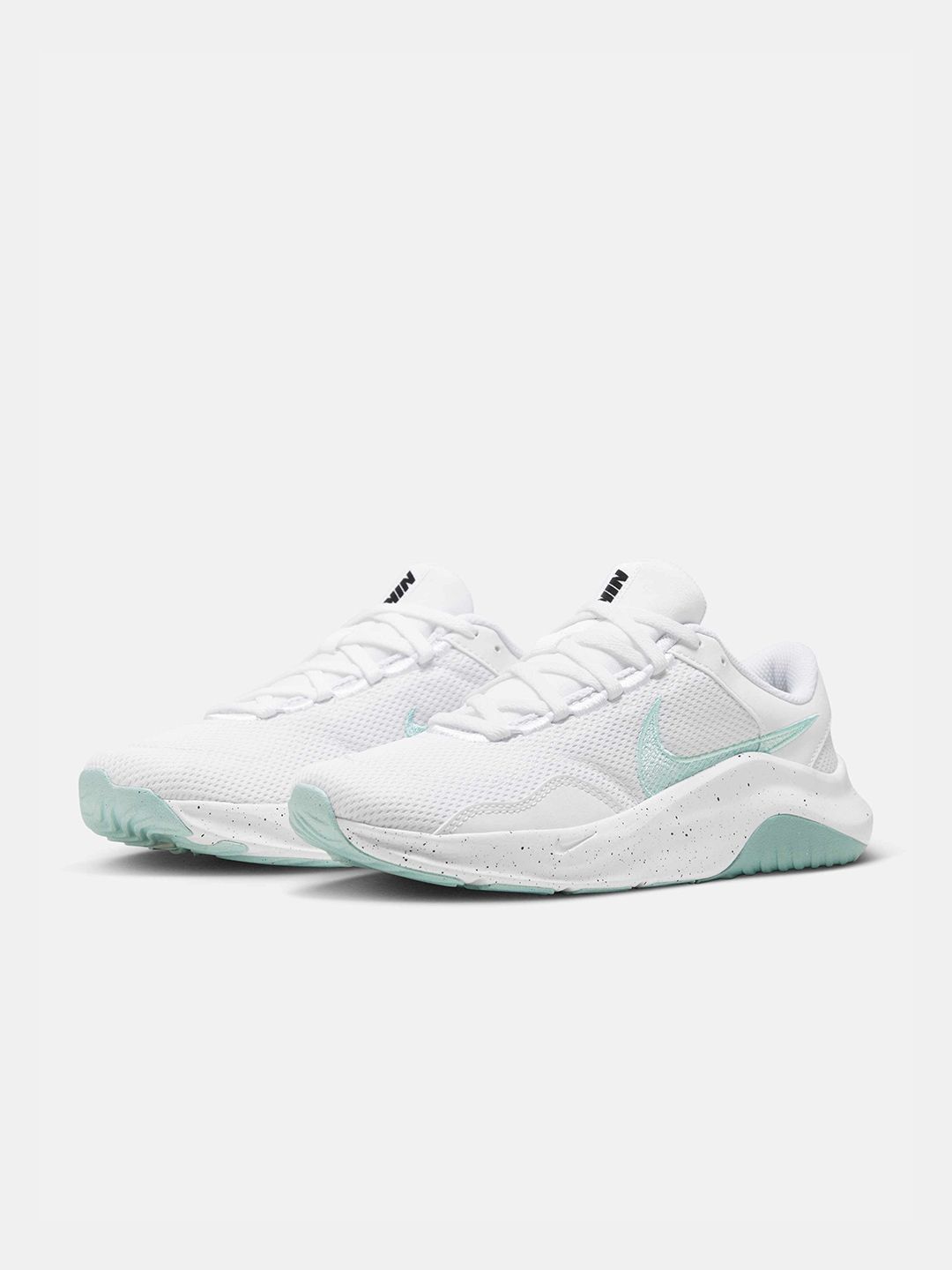 nike legend react mica green