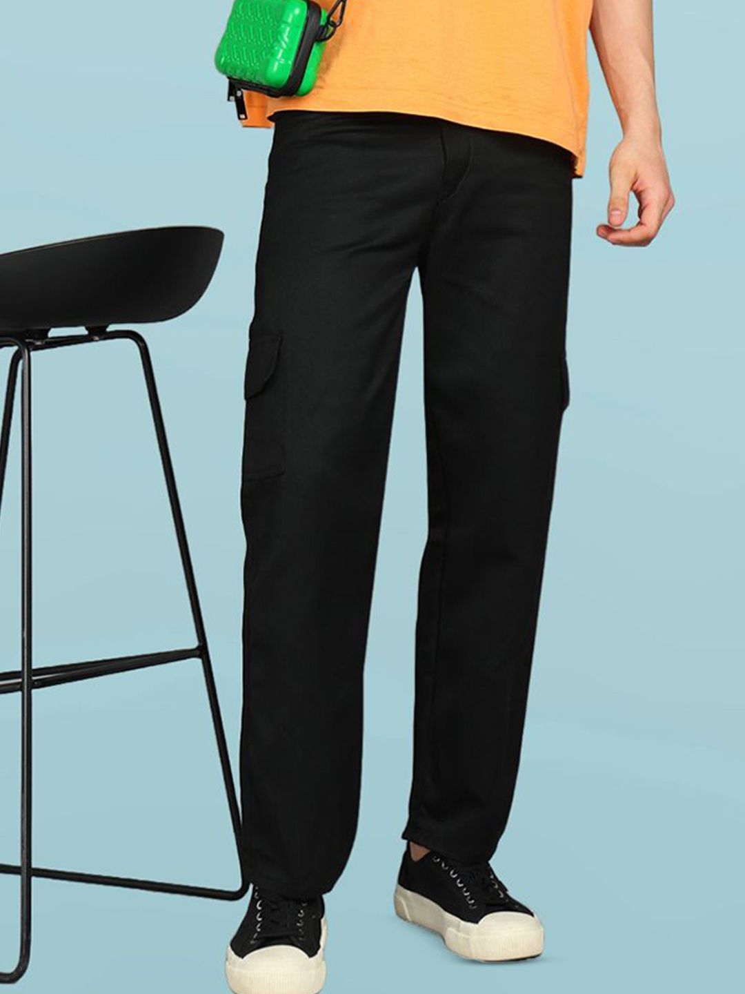 SZN Men Classic Regular Fit Mid-Rise Jeans