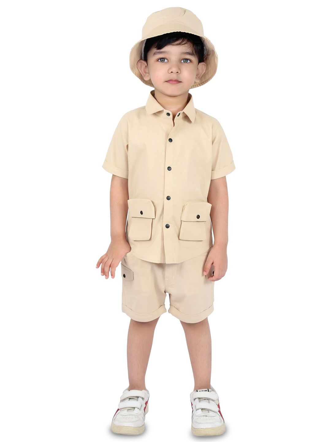 Bad Boys Boys Short Sleeves Shirt With Shorts & Cap