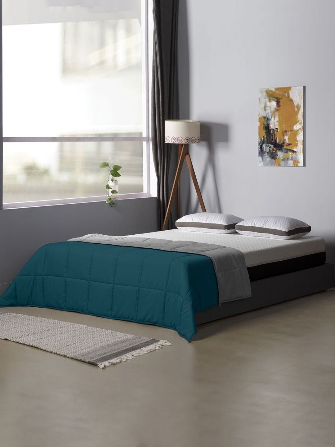 Sleepyhead Sleepyhead Teal AC Room Single Bed Comforter