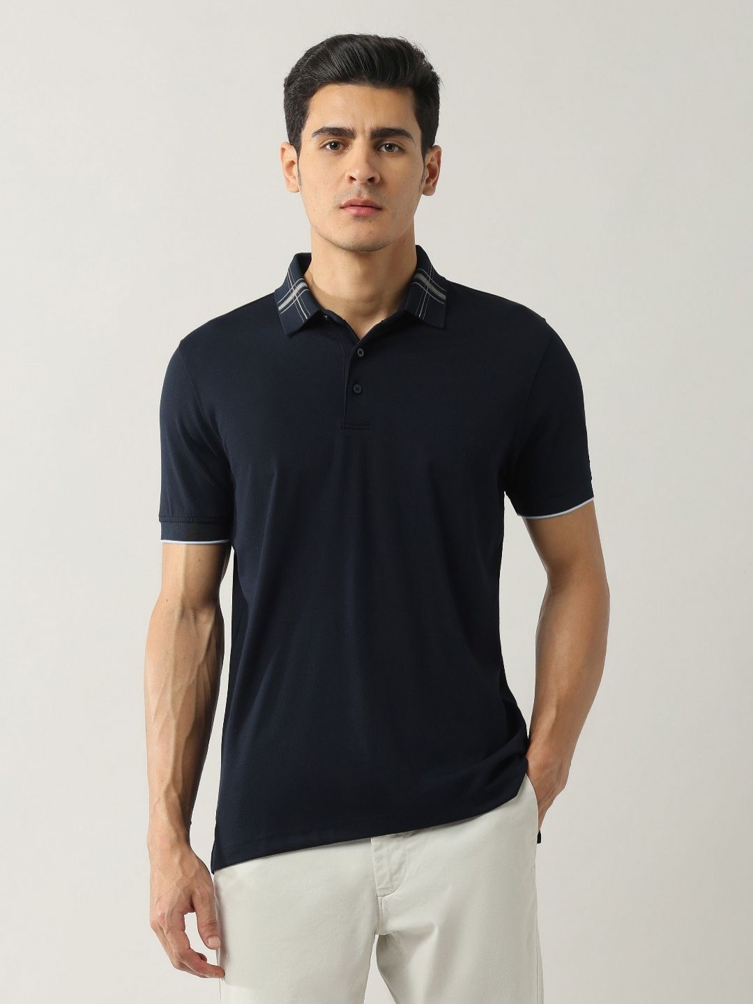 Arrow Men Polo Collar Pockets T-shirt