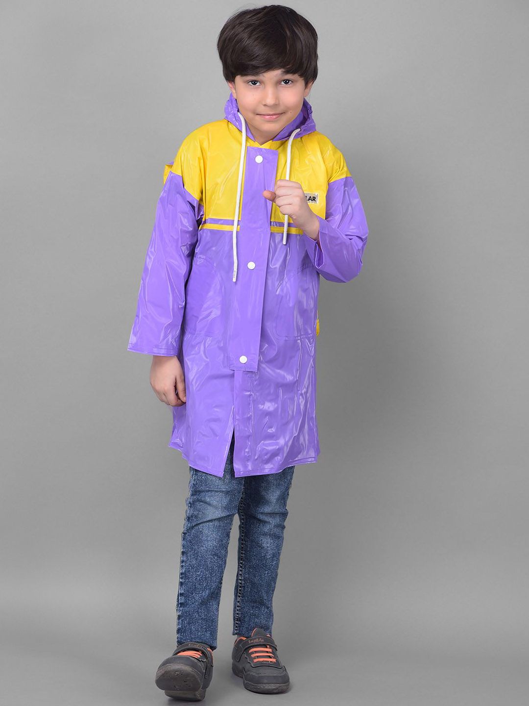Dollar Kids Printed Rain Jacket