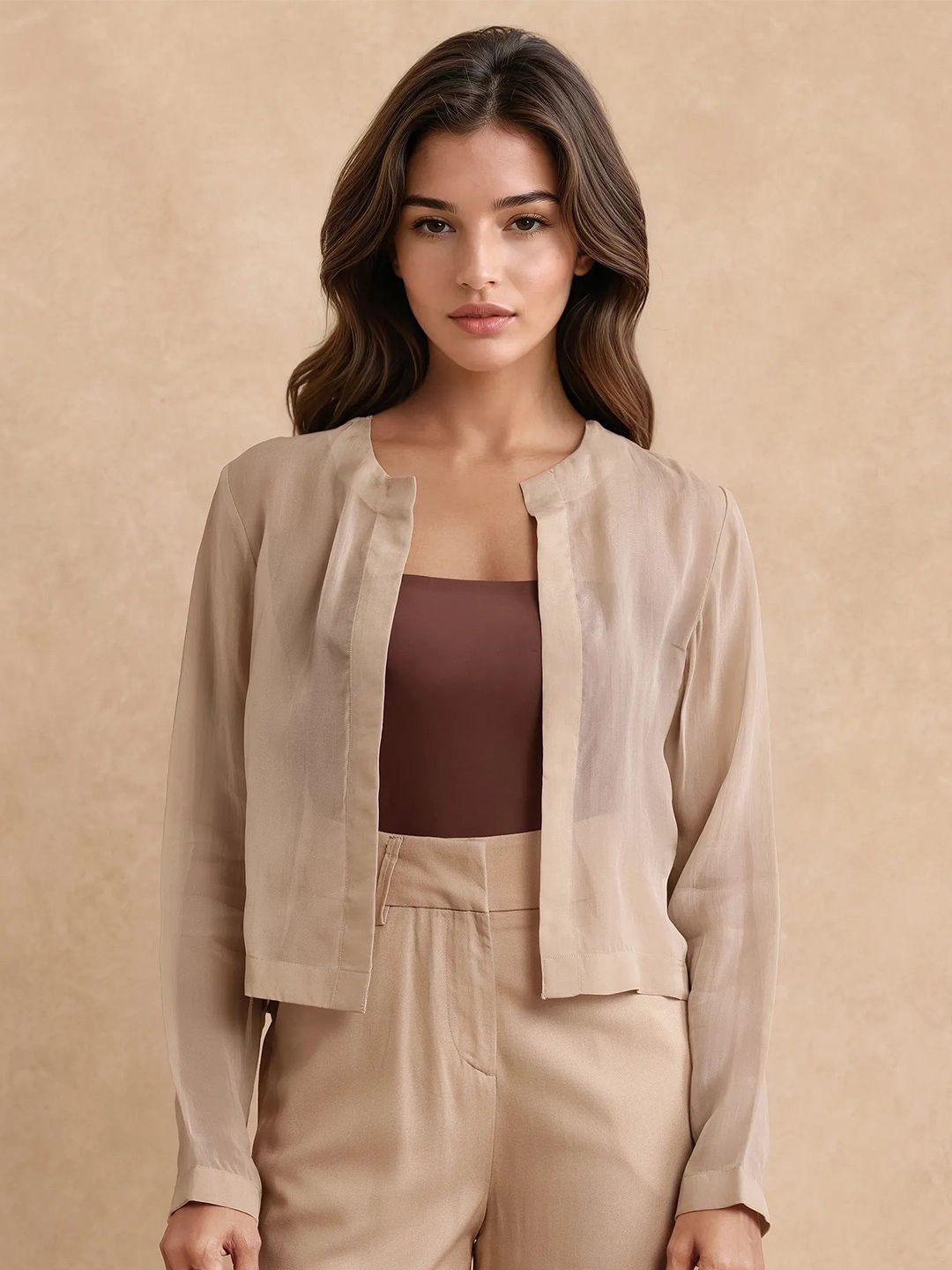 RAREISM Women Crop Shrug