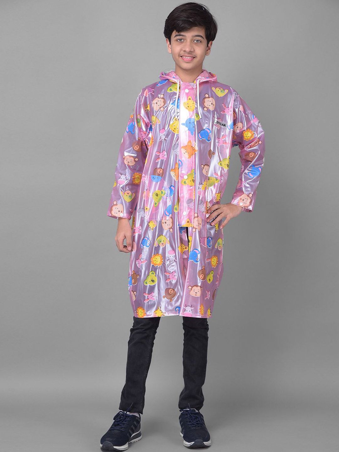 Dollar Boys Printed Rain Jacket