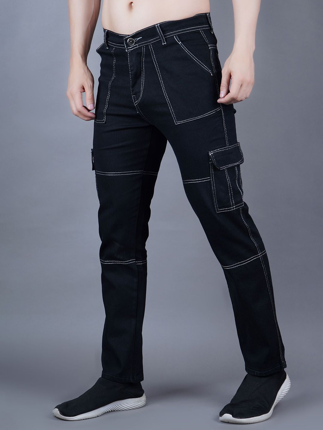 SZN Men Classic Jogger Cargo  Jeans
