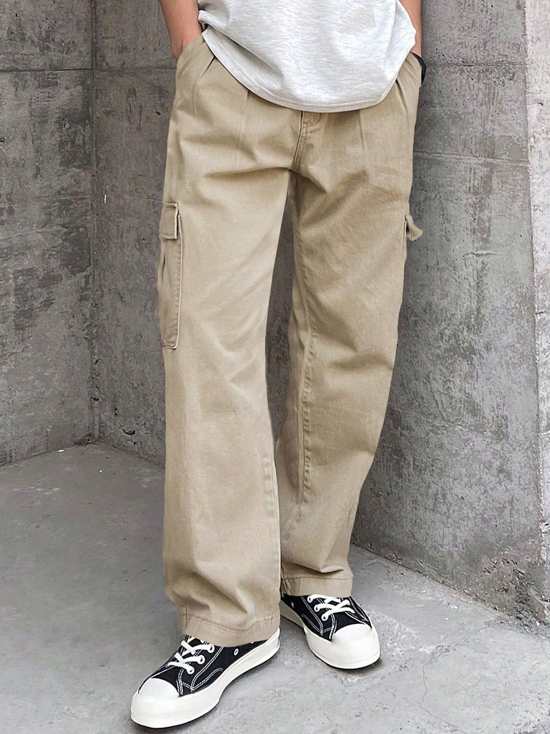 SZN Men Relaxed Fit High-Rise Light Jeans