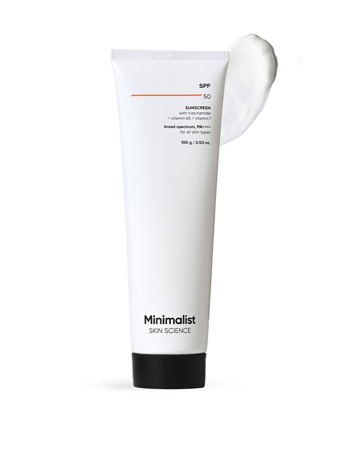 Minimalist Minimalist Broad Spectrum SPF50 PA++++ Sunscreen with Niacinamide & Vitamin B5 - 100 g