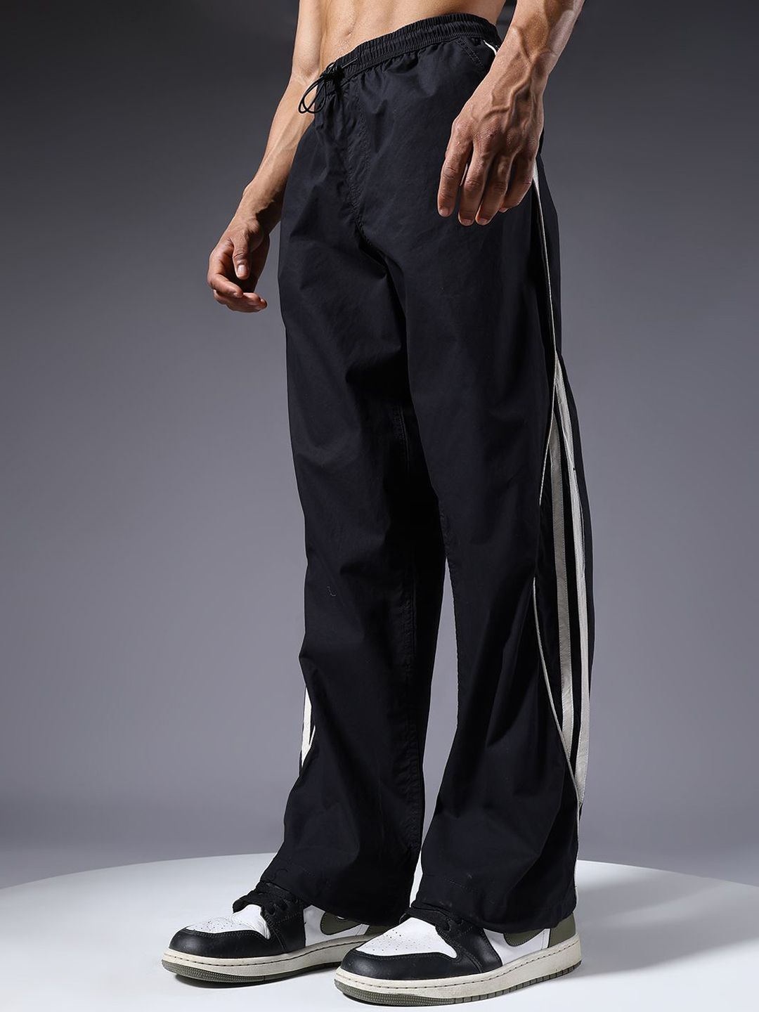 【CDL TOKYO】 Nylon Track pants Buy PRONK Men Relaxed-Fit Nylon Track Pants - Track Pants for Men