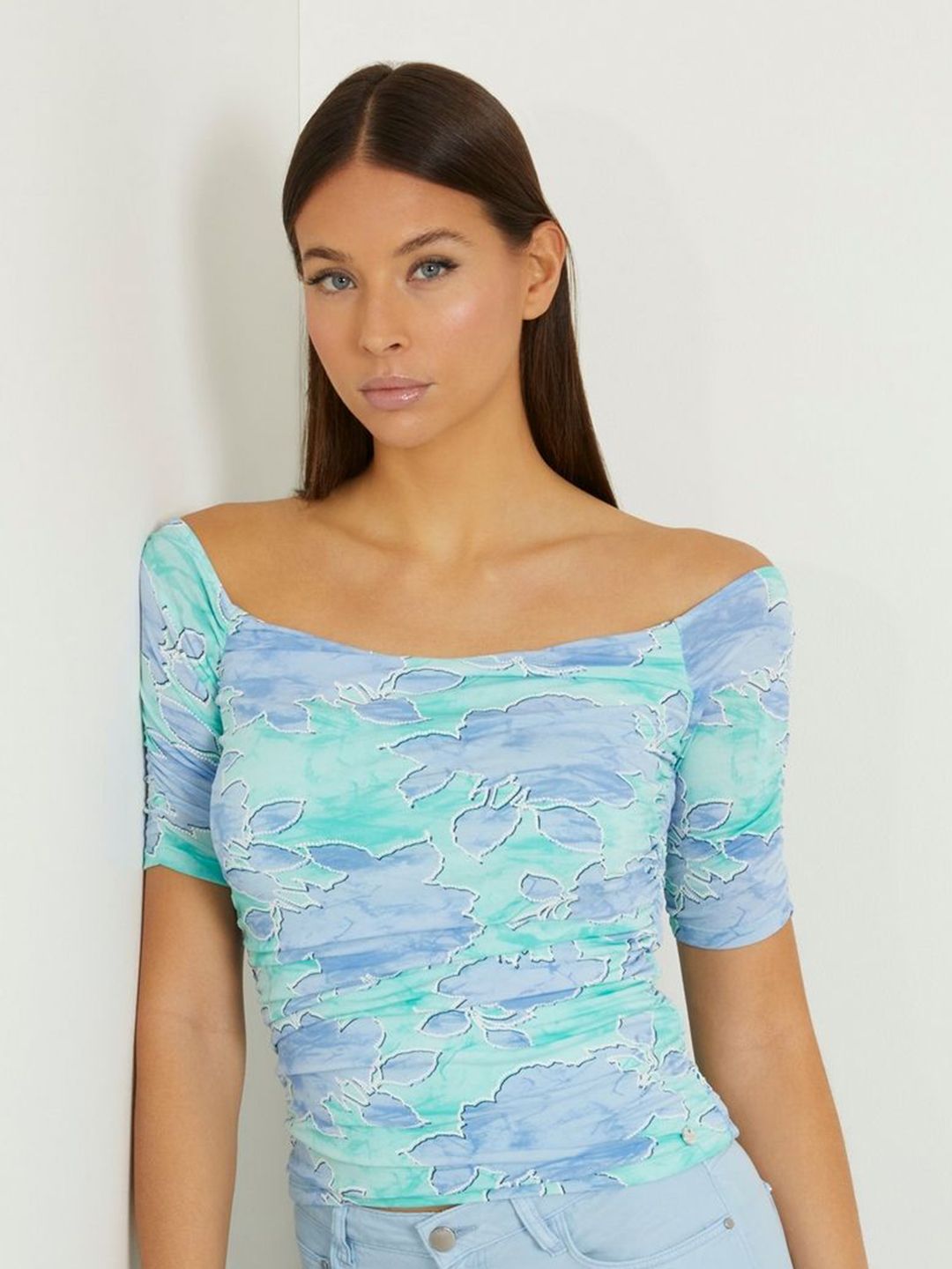 GUESS Floral Print Top