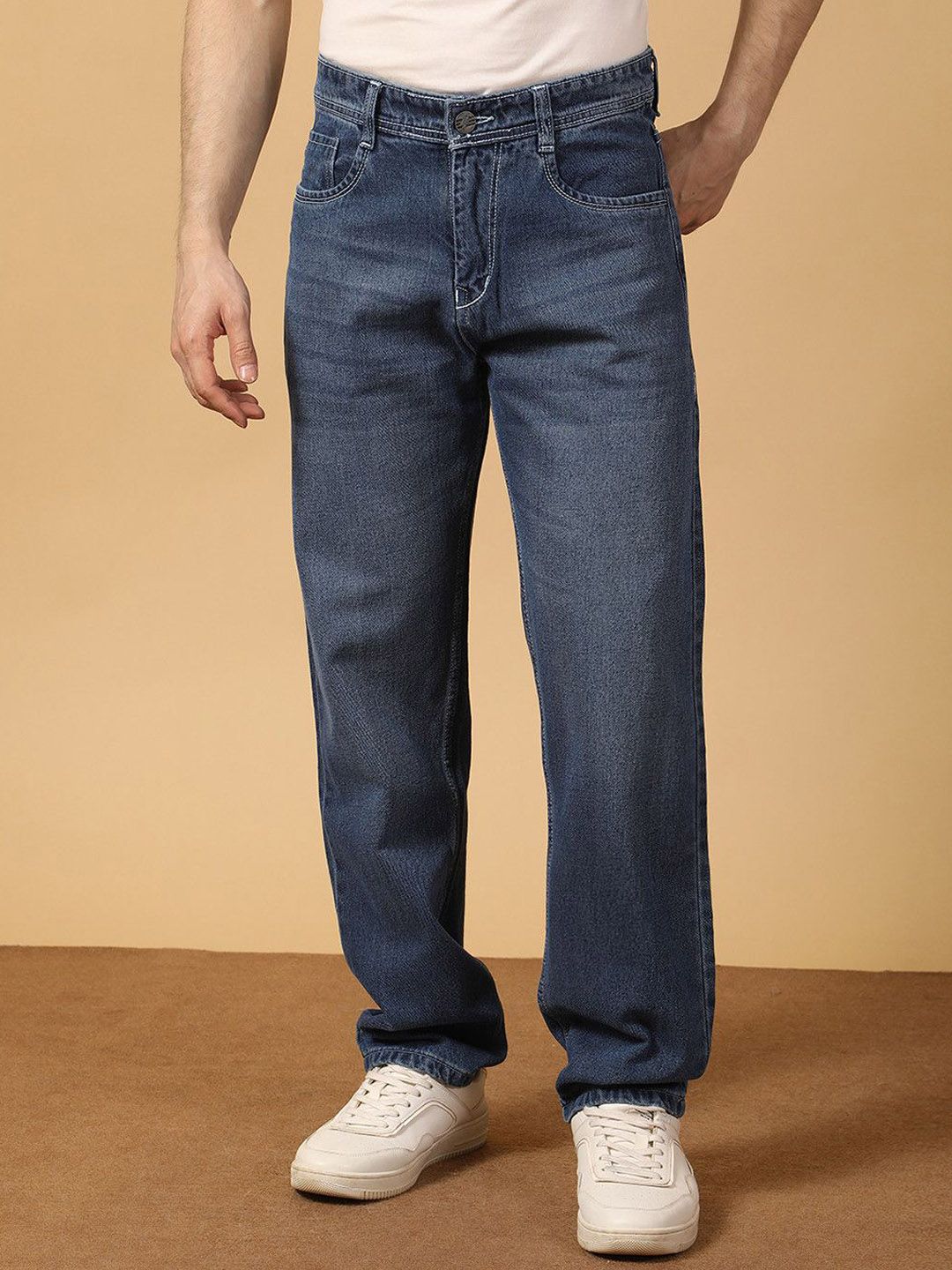 Hence Men Mid-Rise Baggy Jeans