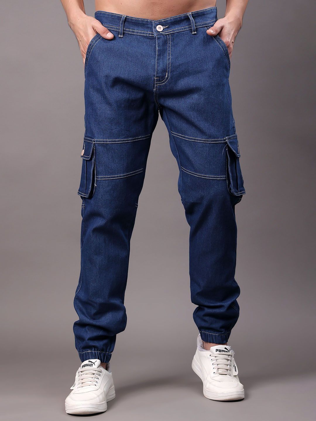 ZAYSH Men Regular Fit Mid-Rise Jeans